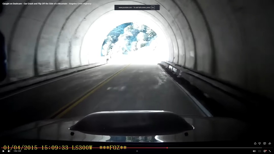 洛杉矶“死亡隧道”！网友开车还原Vince死亡时刻