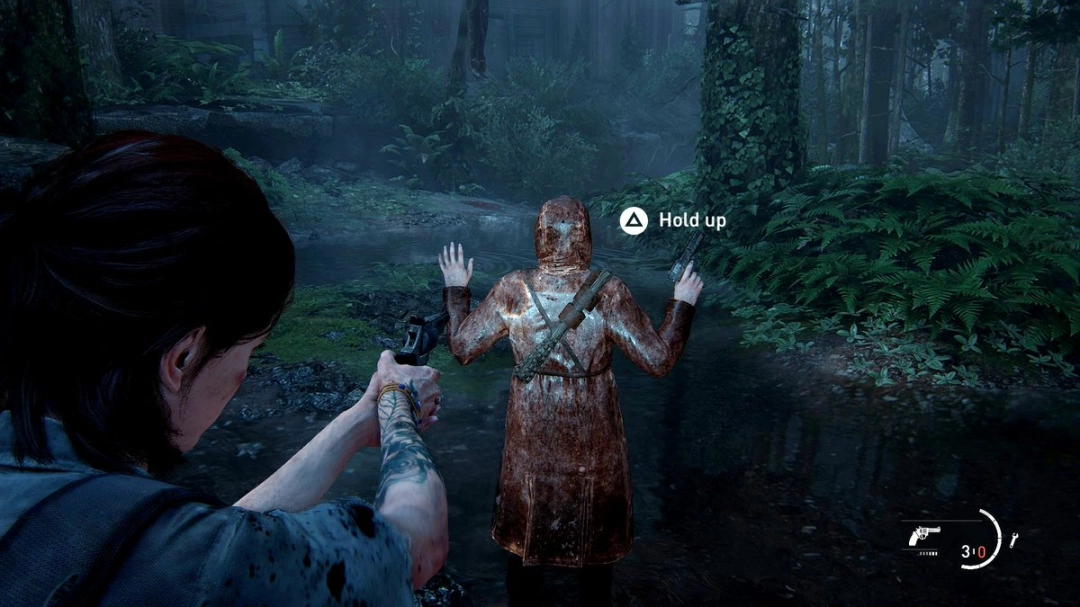 《最后的生还者2》被砍玩法曝光:迫使敌人举手投降