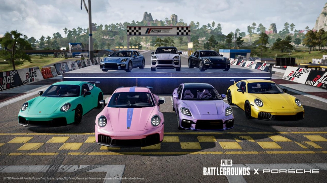 能开保时捷也就算了,你还真把自己整成赛车游戏了?