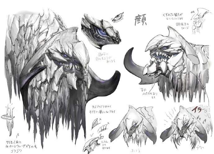 霸气煌雷龙与锁刃龙！《怪物猎人：荒野》设计草图公开