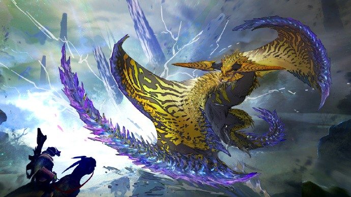 霸气煌雷龙与锁刃龙！《怪物猎人：荒野》设计草图公开