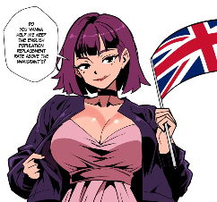 白左“教育软件”里的“仇外“少女，成为了英国男人的幻想对象