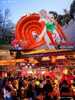 35米宽的花灯和1000台无人机，DNF手游点亮了大唐