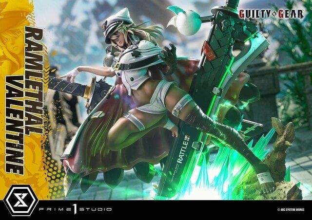 《罪恶装备》黑皮辣妹雕像：好看 价格也贵