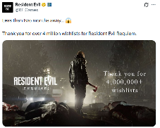 《生化危机9》新里程碑:愿望单人数破400万